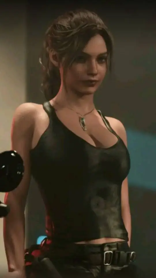 ai character: Claire Redfield  background