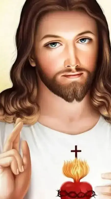 ai character: Jesus background