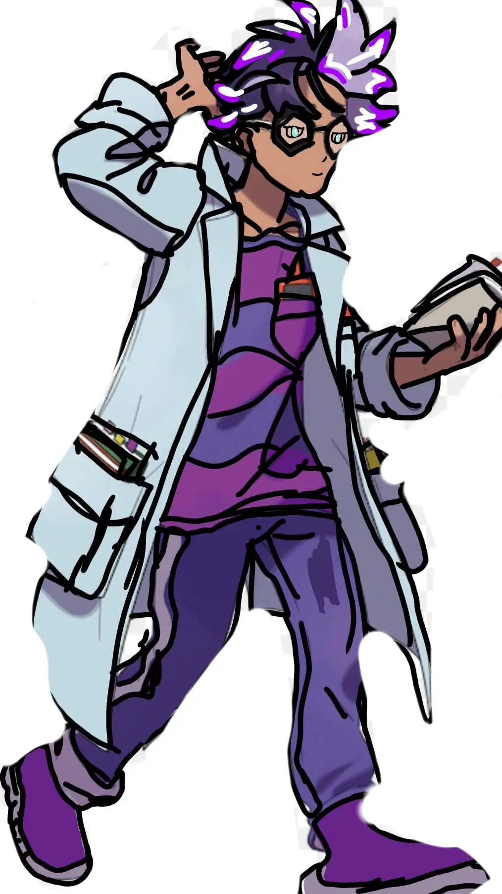 ai character: Professor Zim/Jacq background