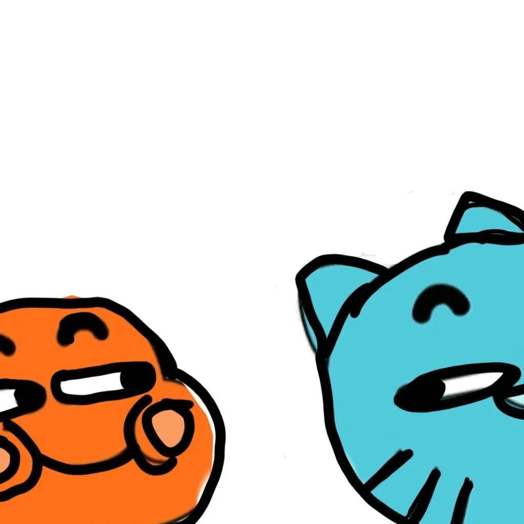 chat with ai character: Gumball e Darwin