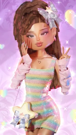 ai character: BEELA😜 background