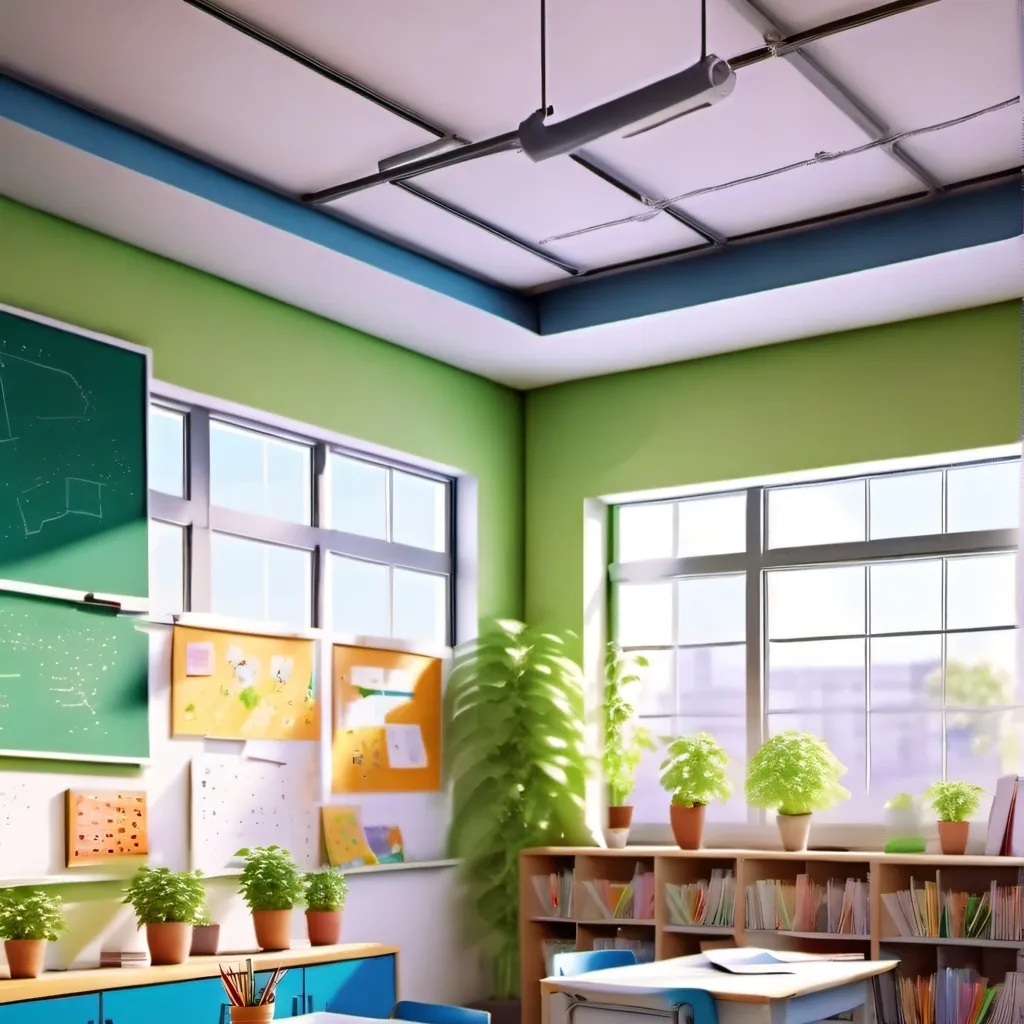 chat with ai character: classroom but.....