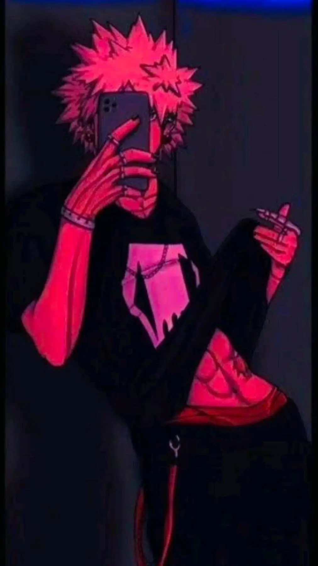 ai character: Bakugo background