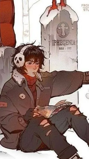 ai character: Nico di Angelo background