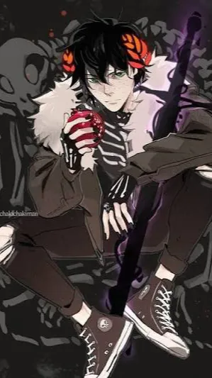 ai character: Nico Di Angelo background