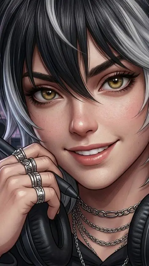 ai character: Lyra  Vance  background