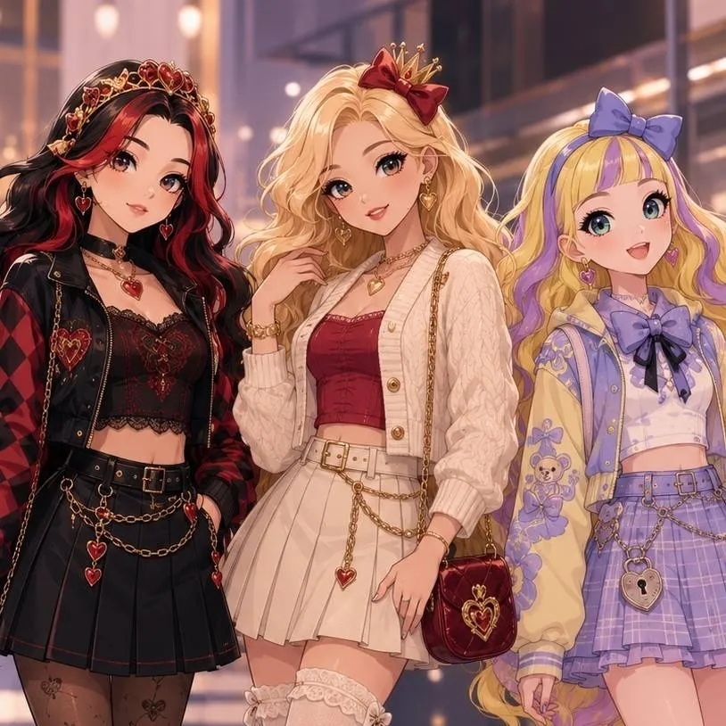 chat with ai character: The Ever Trio 💅🏼