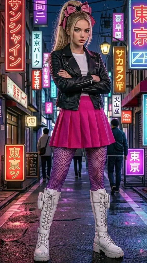 ai character: Darbie Sunshine background