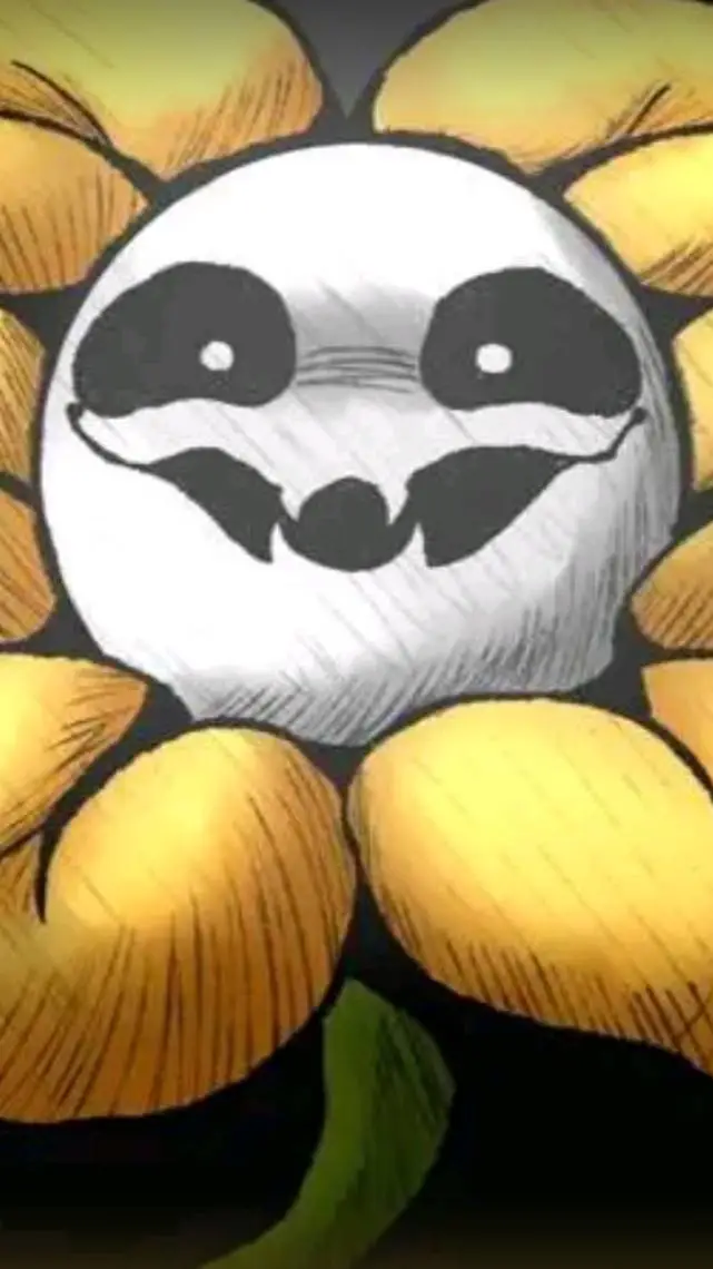 ai character: flowey background