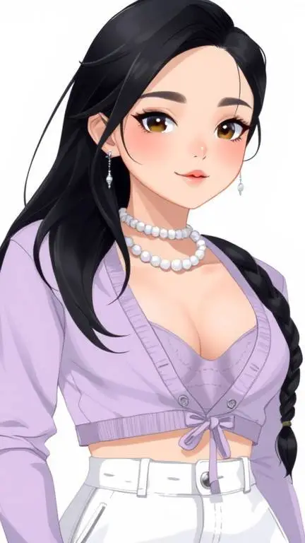 ai character: Ava  background