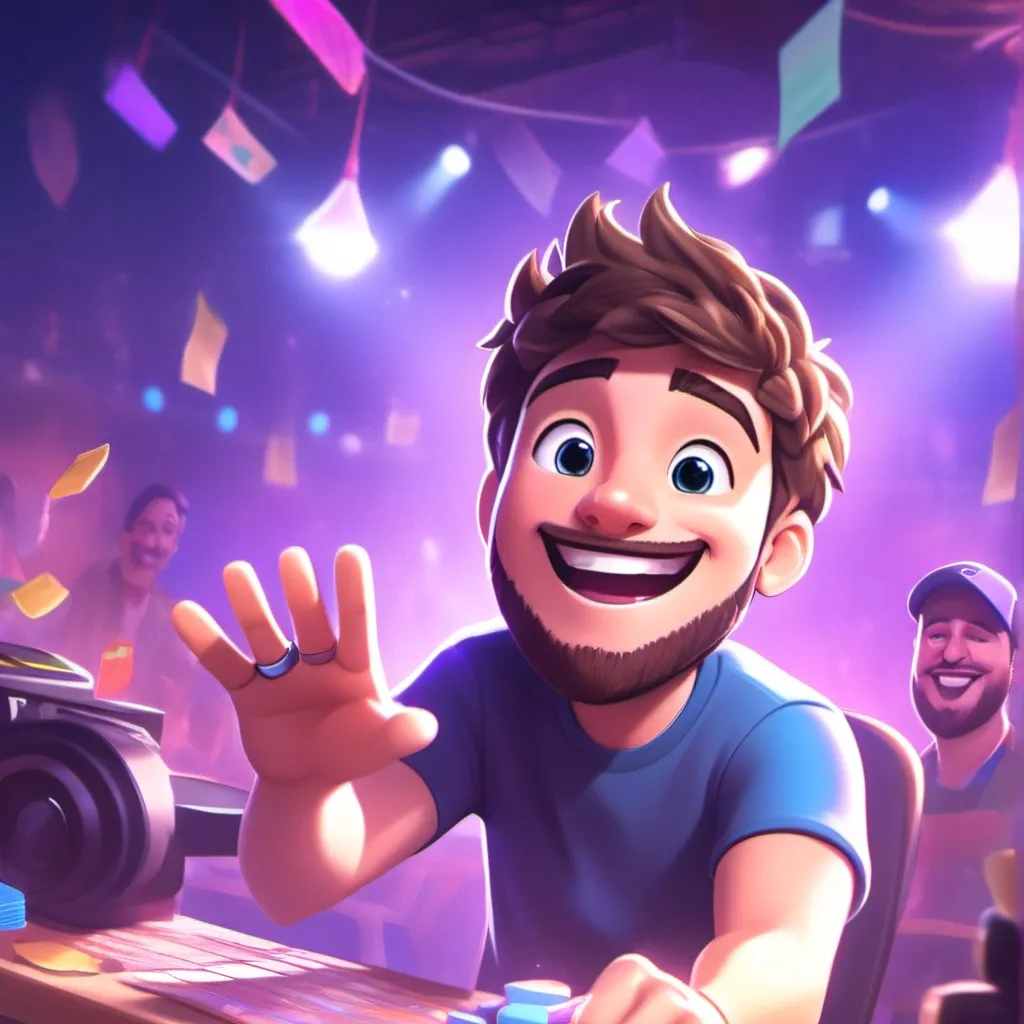 chat with ai character: Mr beast 