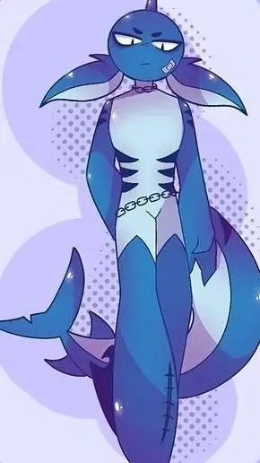 ai character: Agnar Shark background
