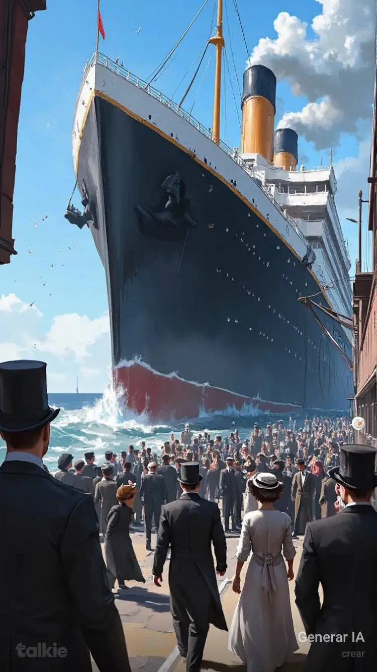 ai character: Titanic  background
