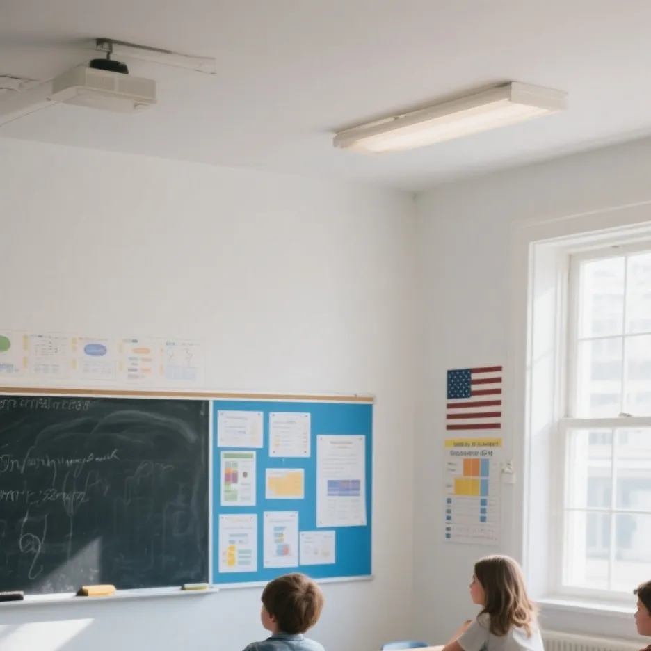chat with ai character: Classroom