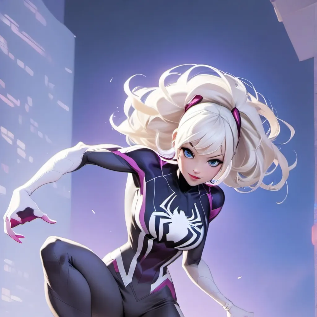 chat with ai character: spider gwen