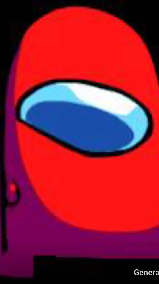 ai character: red imposter  background