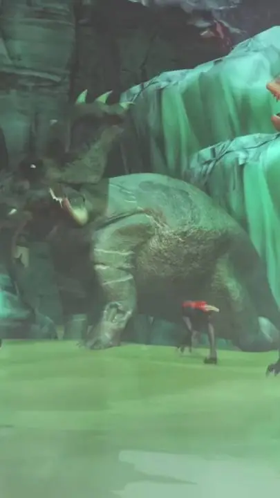 ai character: Jurassic zombie 3 background