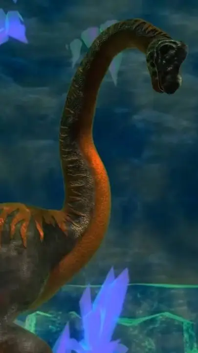 ai character: Brachiosaurus  background
