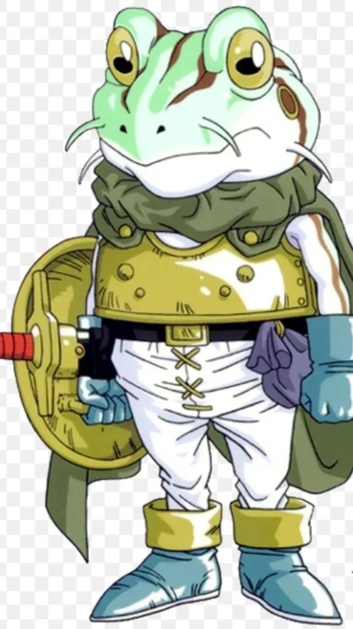 ai character: frog (CT) background