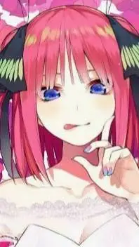 ai character: nino nakano background