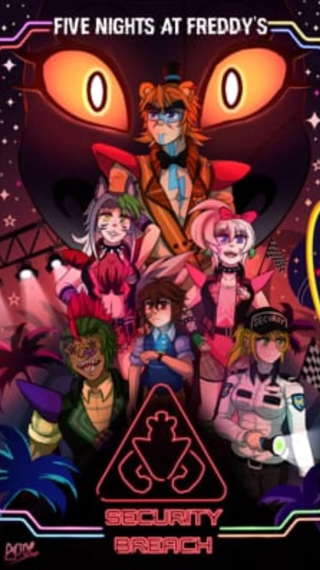 ai character: New animatronic SB background