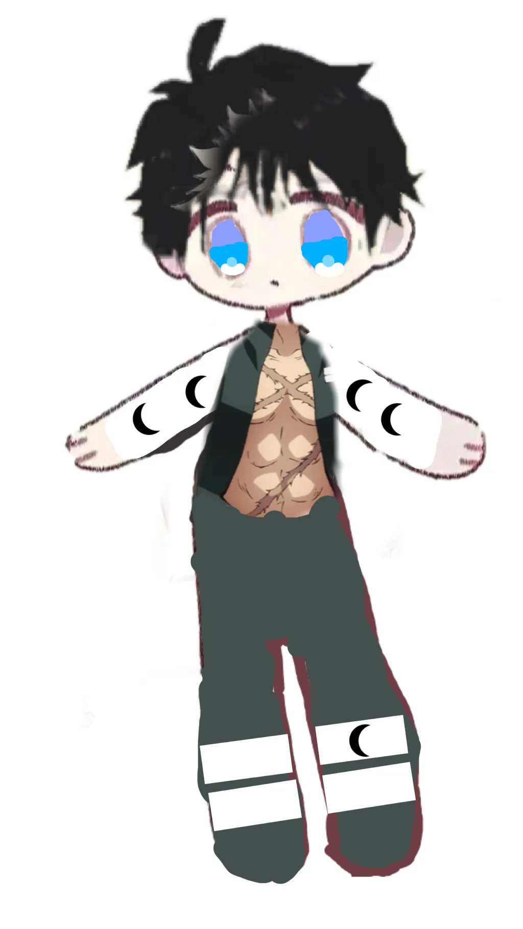 ai character: Kny eres nuevo background