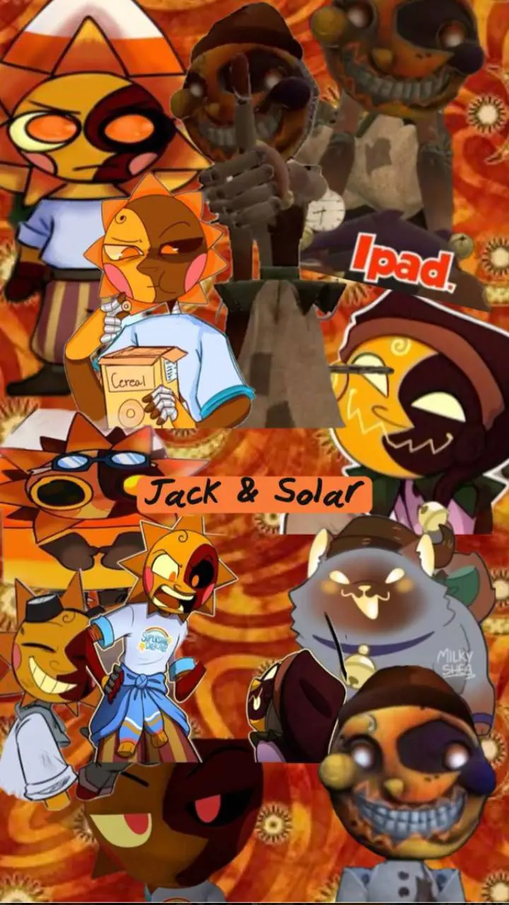 ai character: solar  background
