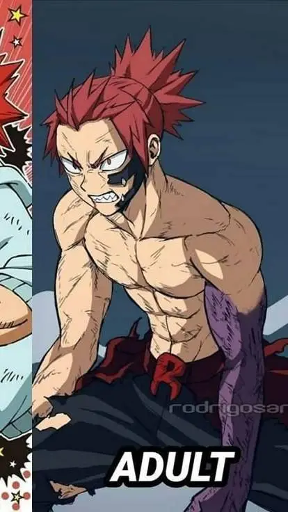 ai character: kirishima papa background
