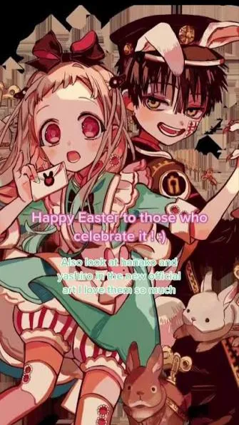 ai character: TBHK EASTER🐣  background