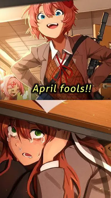 ai character: Ddlc Shooter background