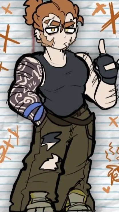 ai character: oxy background