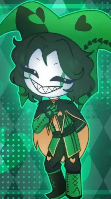 ai character: harlequin background