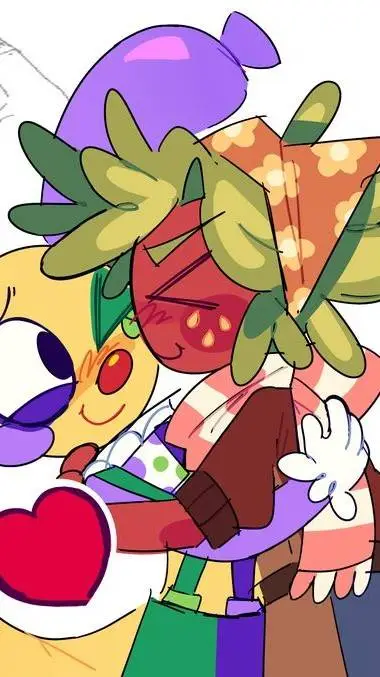 ai character: looey x sprout  background