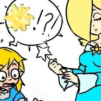 chat with ai character: link x rosalina 🫶💗