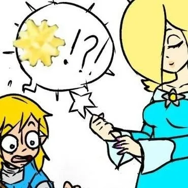 chat with ai character: link x rosalina 
