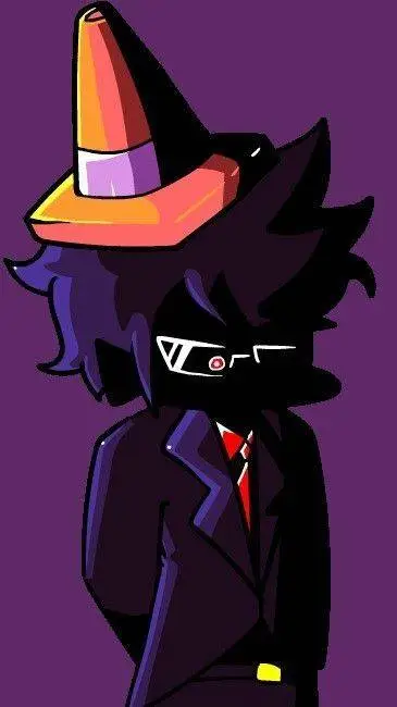 ai character: Dante Black background