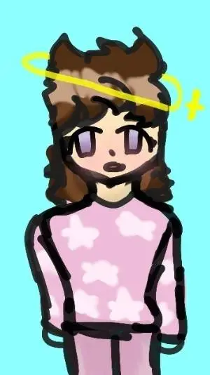 ai character: ME ✨️ (oc) background