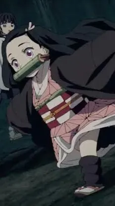 ai character: Nezuko background
