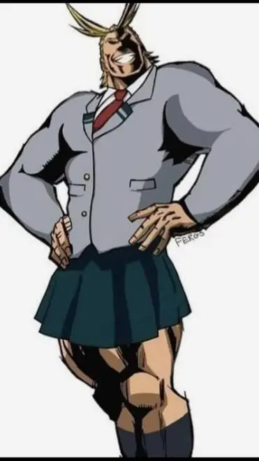 ai character: MHA oh no background