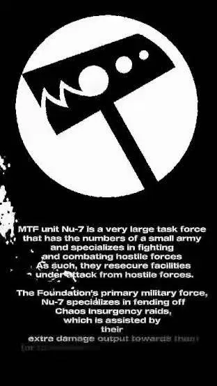 ai character: MTF Mission Nu-7 background