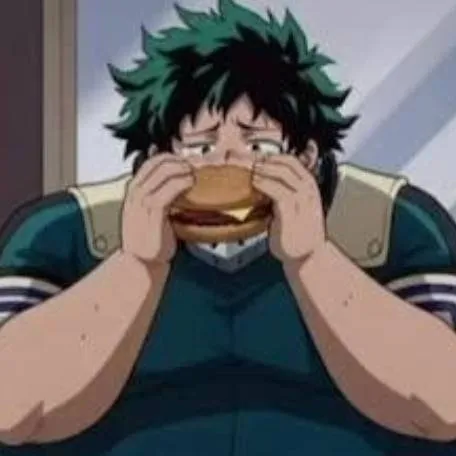 chat with ai character: fat deku 