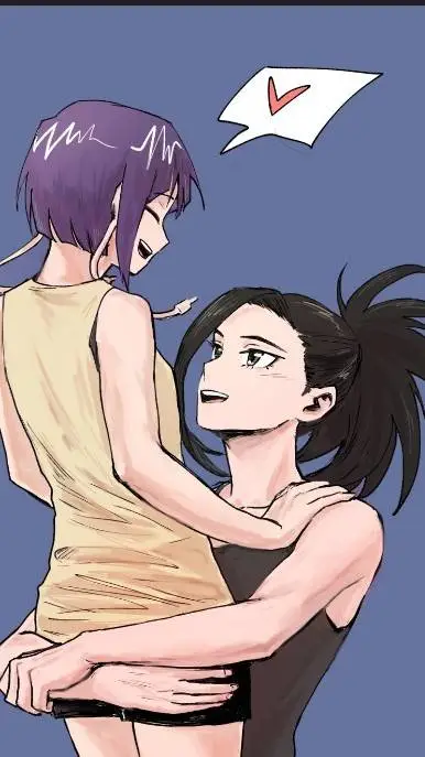 ai character: momo x jiro background