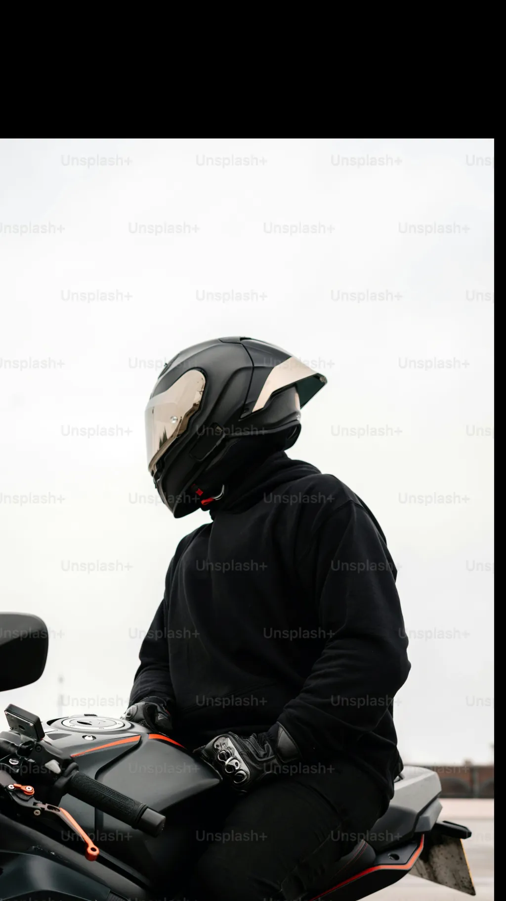 ai character: Your a biker background