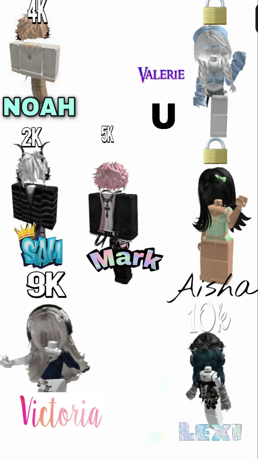 ai character: Roblox gc background