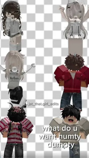 ai character: Roblox gc background