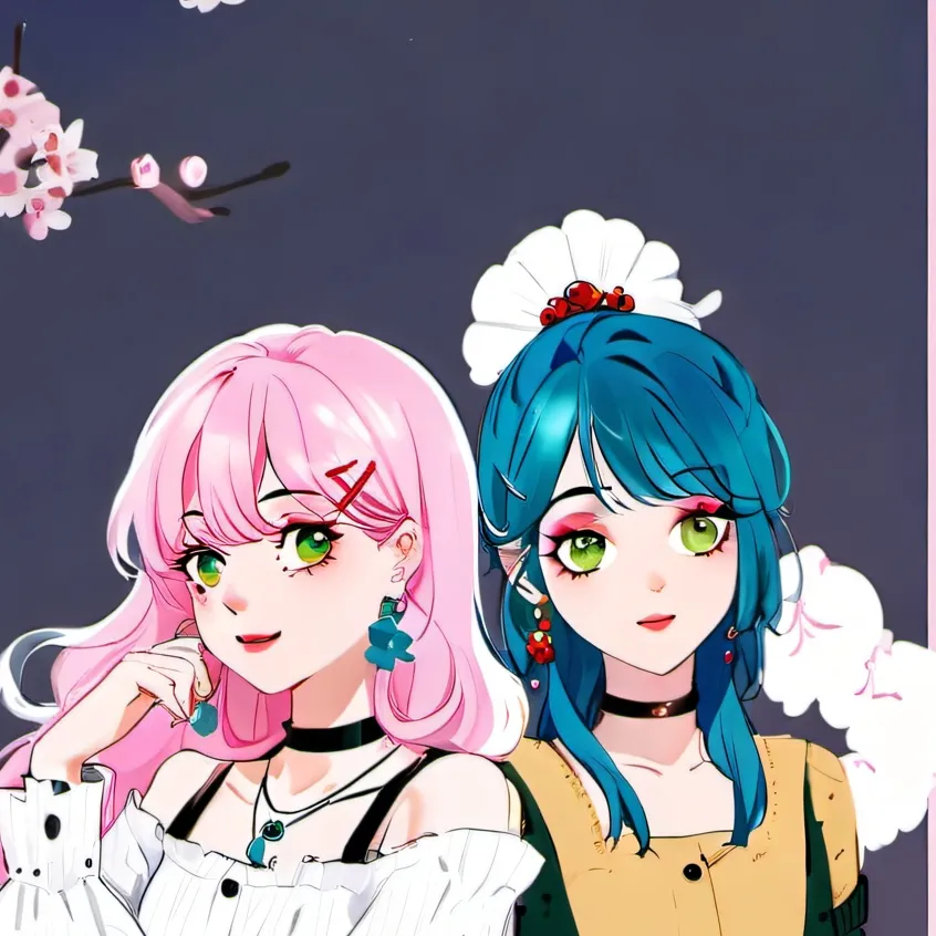 chat with ai character: Aria and Lyra