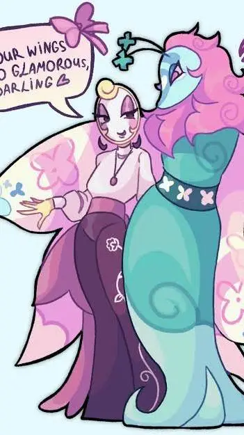 ai character: Glisten x Flyte  background