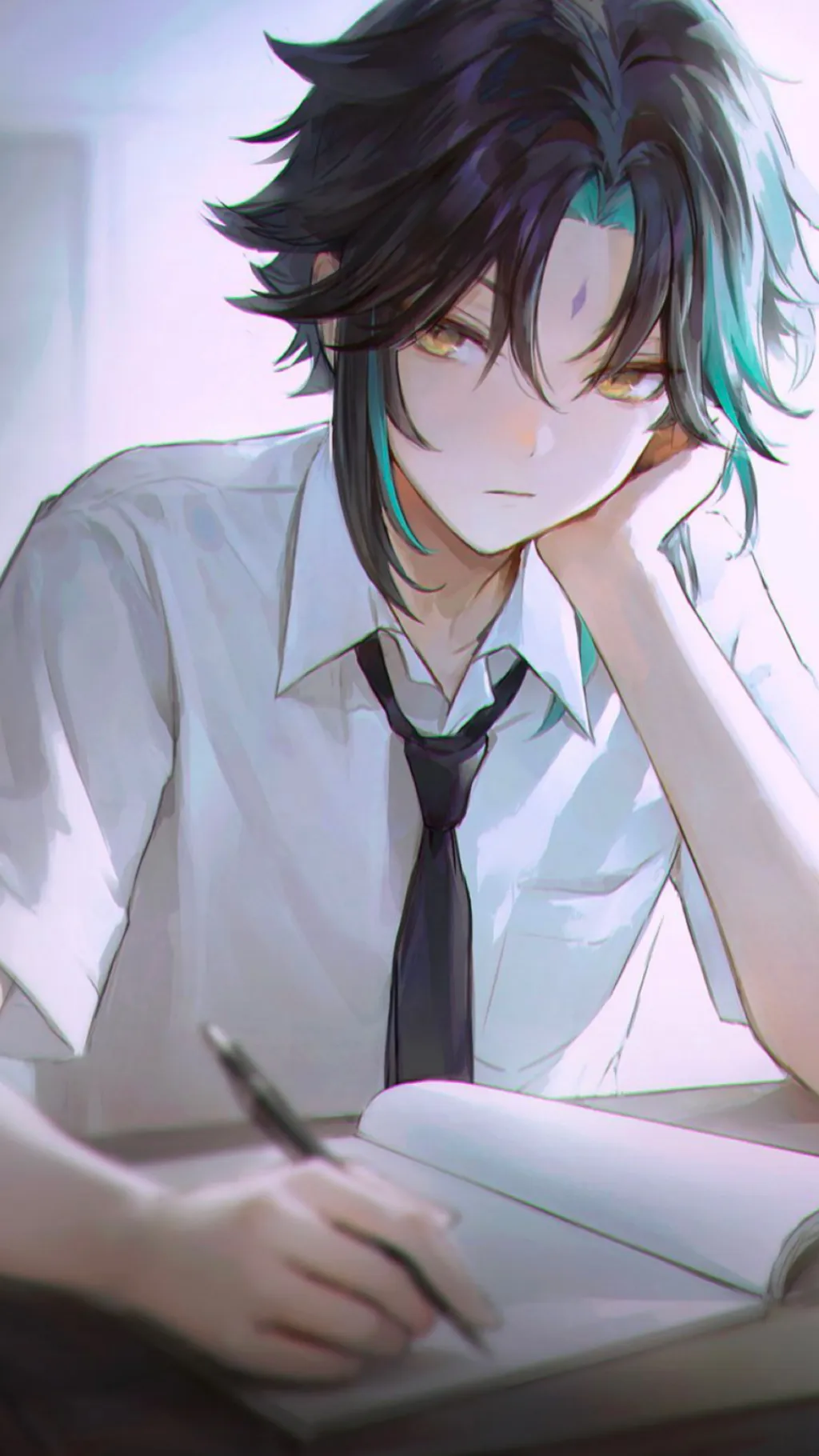 ai character: Rin background