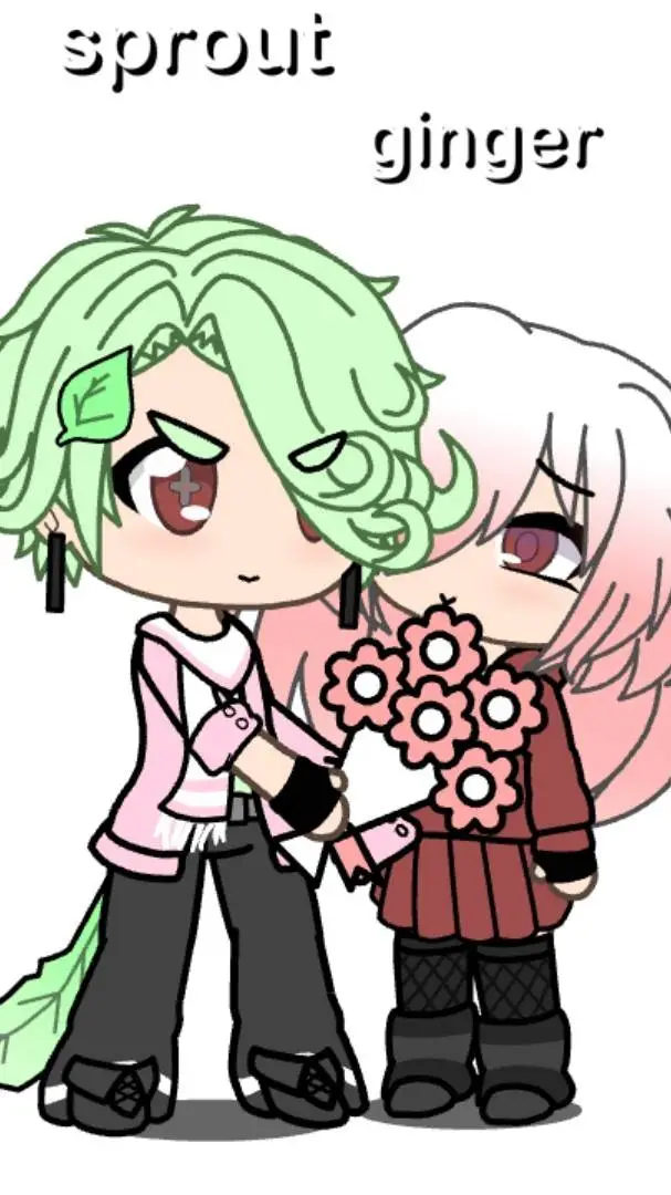 ai character: strawberrycookie background
