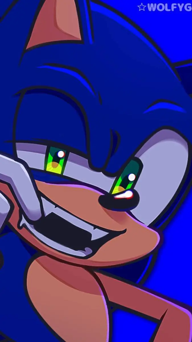 ai character: Sonic the hedgehog background